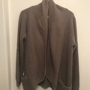 Monk & Lou waffled cardigan